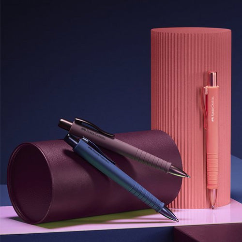 Faber Castell balpen Polyball XB Urban - Coral