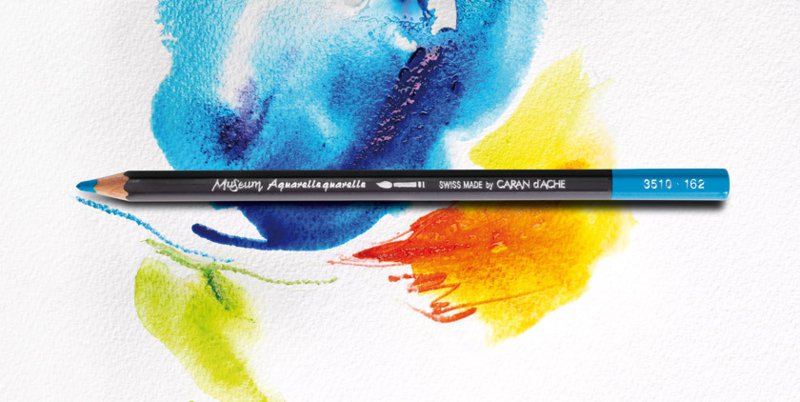 Periwinkle Blue 131 museum aquarel Caran D'Ache