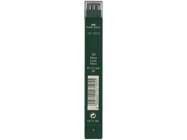 4B 3,15mm Grijs Vulpotloodstift Navulling Faber Castell