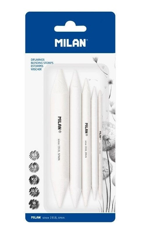 Doezelaar set Blending stomps 5 maten