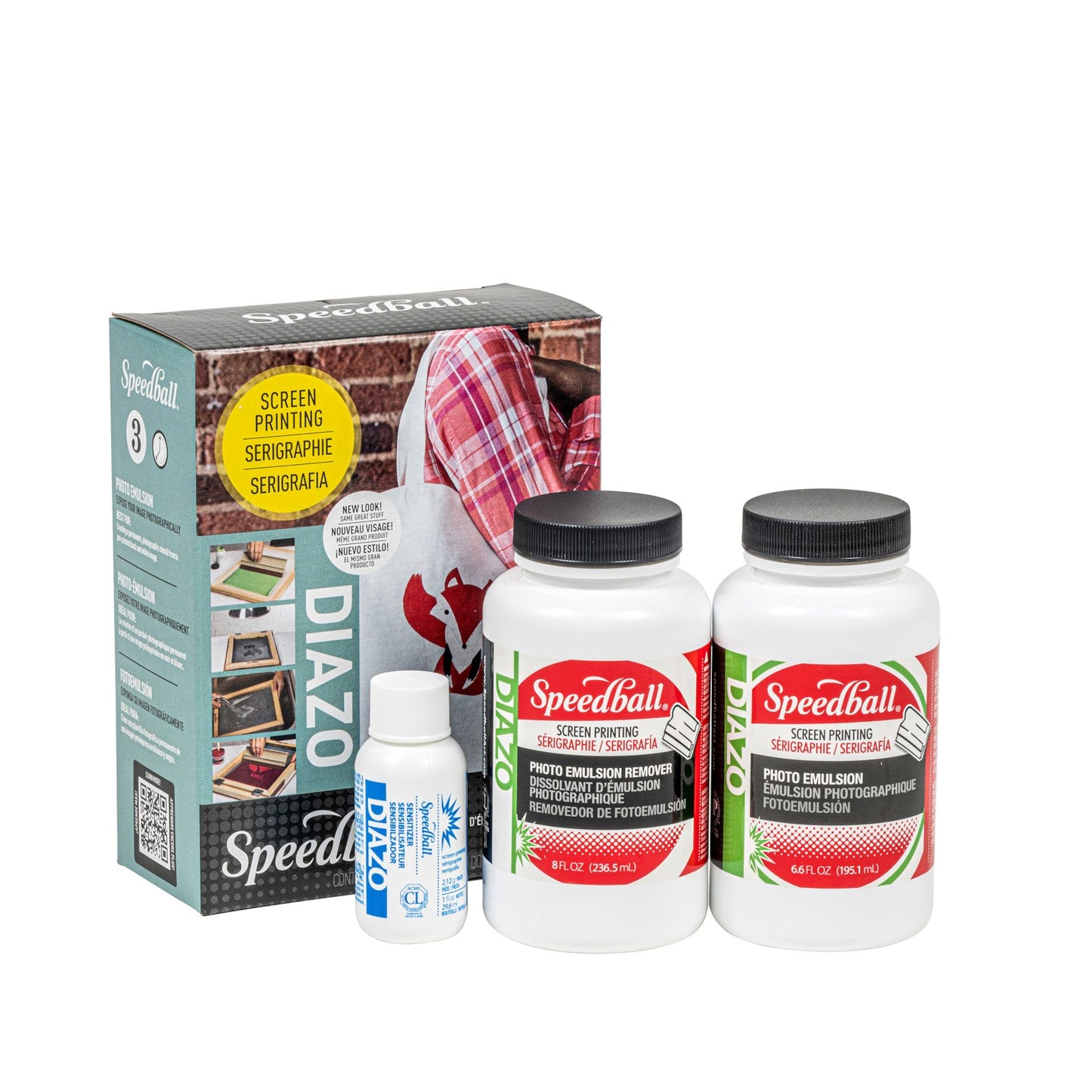 Zeefdruk foto belichting emulsie kit