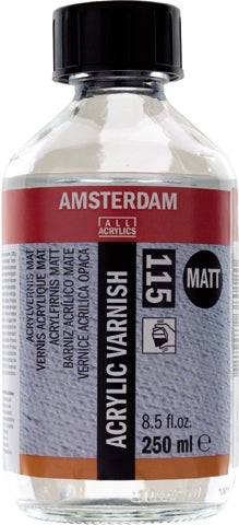 Acrylvernis Mat 115 250ml Amsterdam