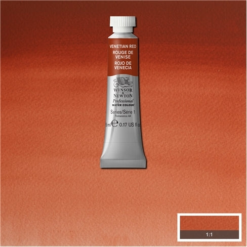 Venetian Red 5ml 678 S1 Artist's Aquarel Winsor & Newton