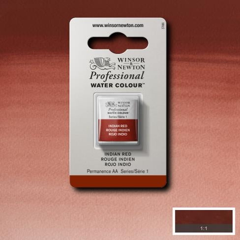 Indian Red napje 317 S1 Artist's Aquarel Winsor & Newton