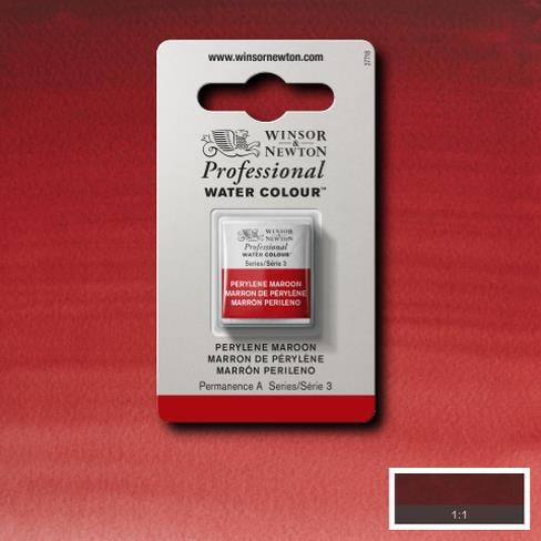 Perylene Maroon napje 507 S3 Artist's Aquarel Winsor & Newton