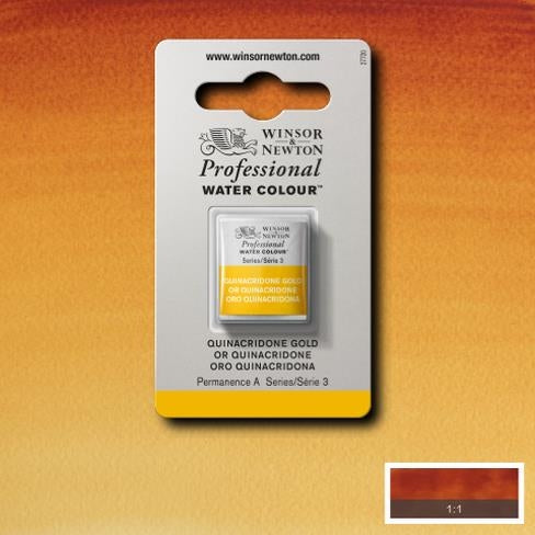 Quinacridone Gold napje 547 S3 Artist's Aquarel Winsor & Newton