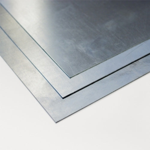 Zinkplaat 0.8 mm, 5x10cm (99,99% Zuiver)