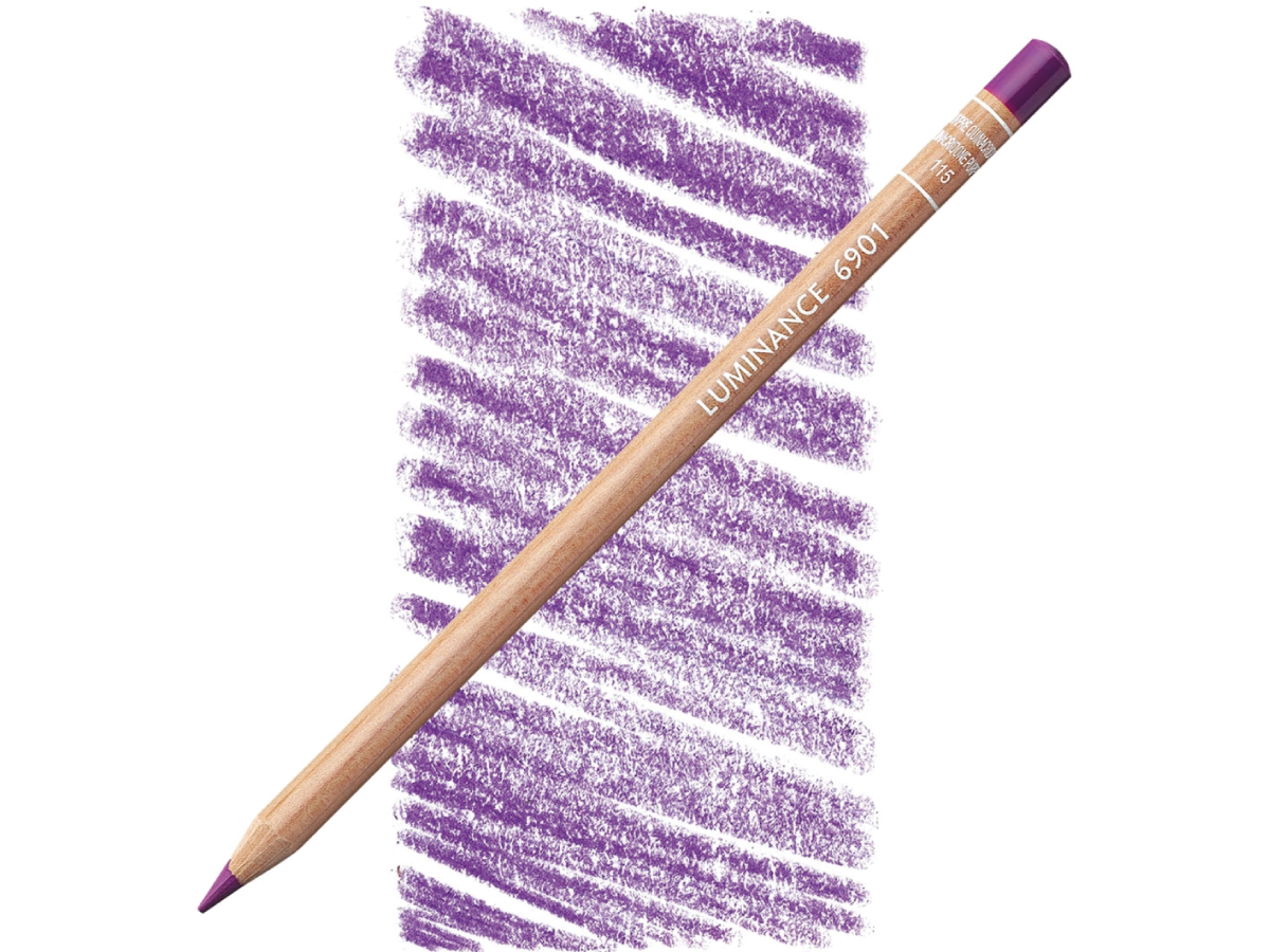 Luminance Quinacridone Violet 115 Kleurpotlood Caran d'ache