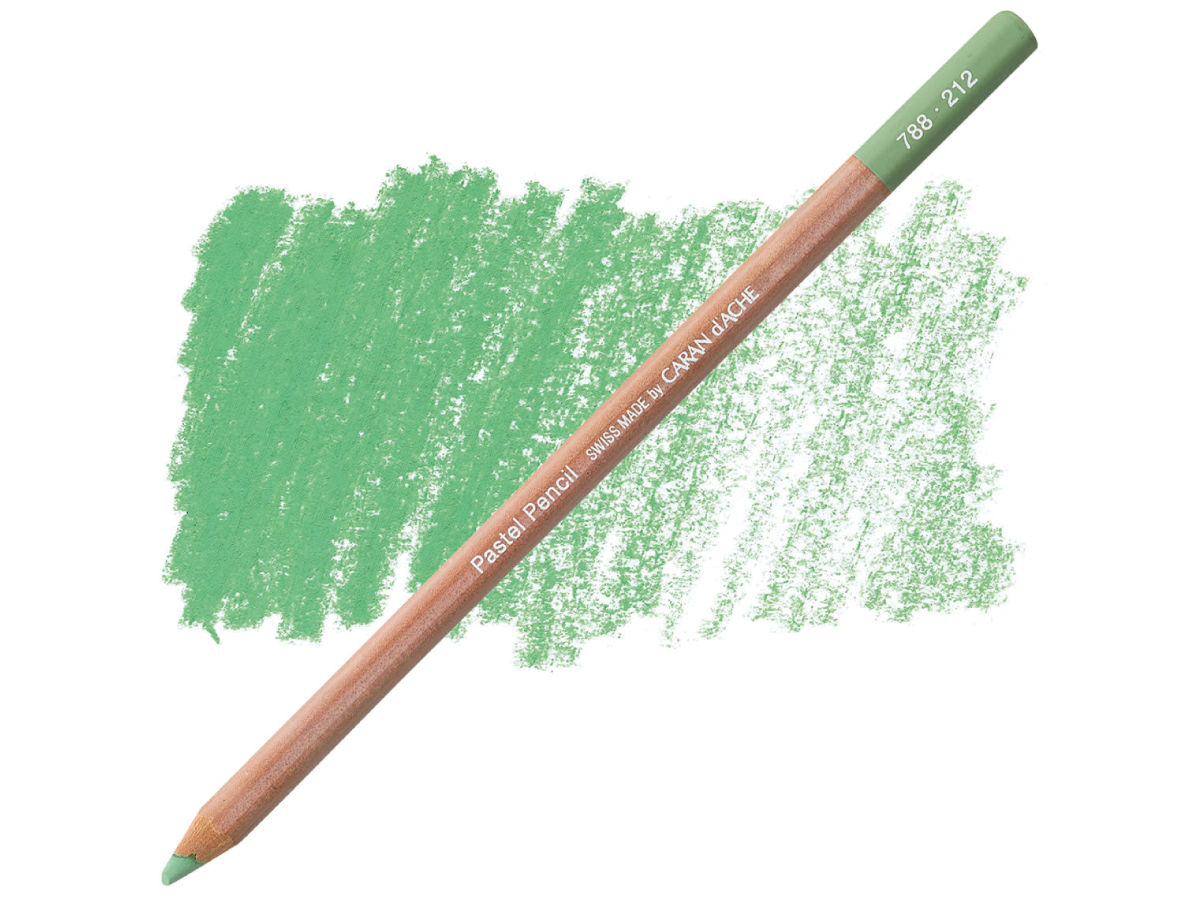 212 Chromium Oxyde Green Pastel Potlood Caran D'Ache