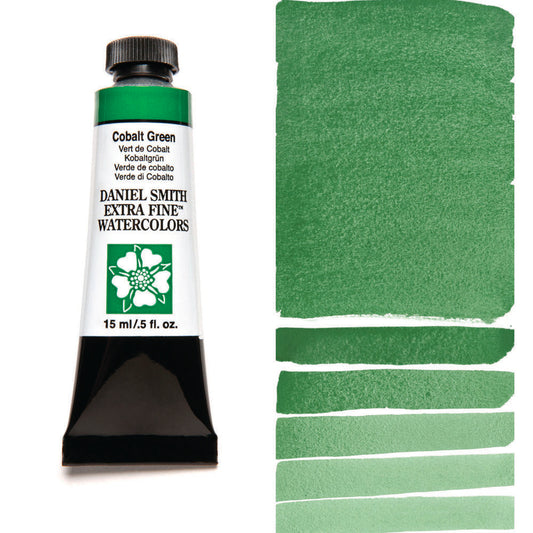 Cobalt Green Serie 3 Watercolor 15 ml. Daniel Smith