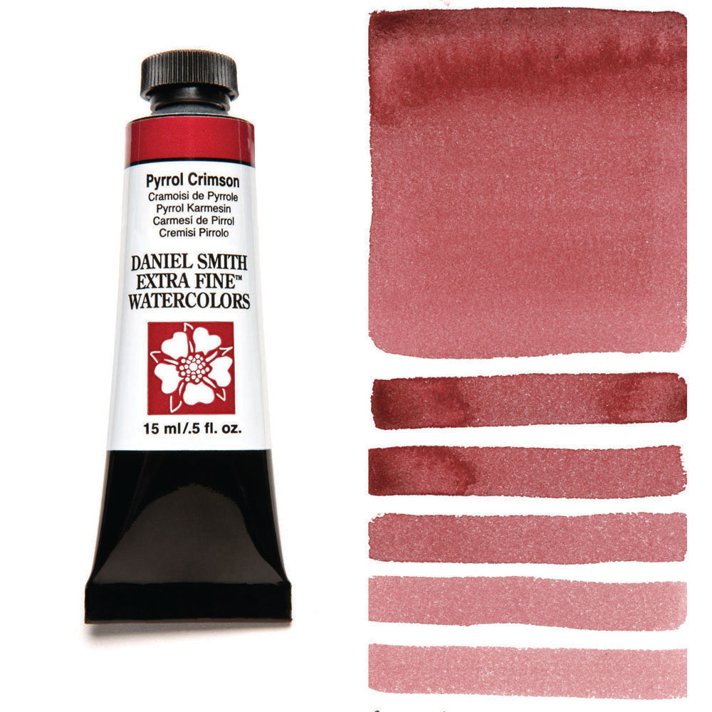 Pyrrol Crimson Serie 2 Watercolor 15 ml. Daniel Smith