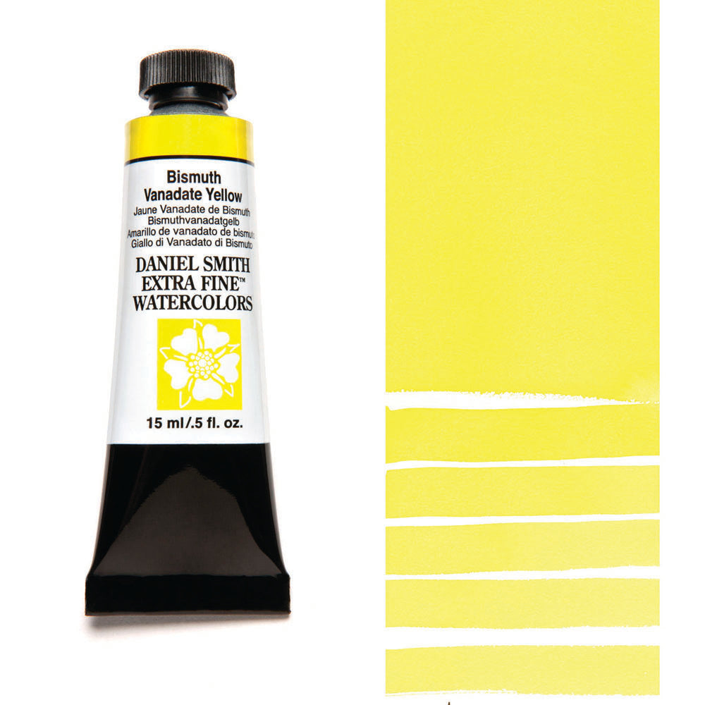 Bismuth Vanadate Yellow Serie 2 Watercolor 15 ml. Daniel Smith