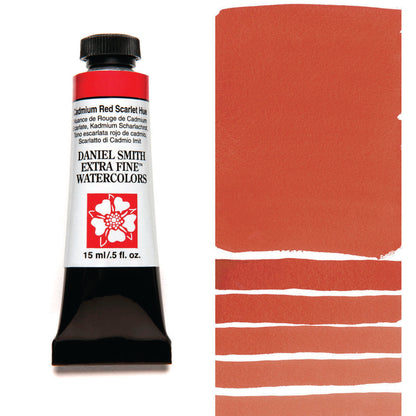 Cadmium Red Scarlet Hue Serie 3 Watercolor 15 ml. Daniel Smith