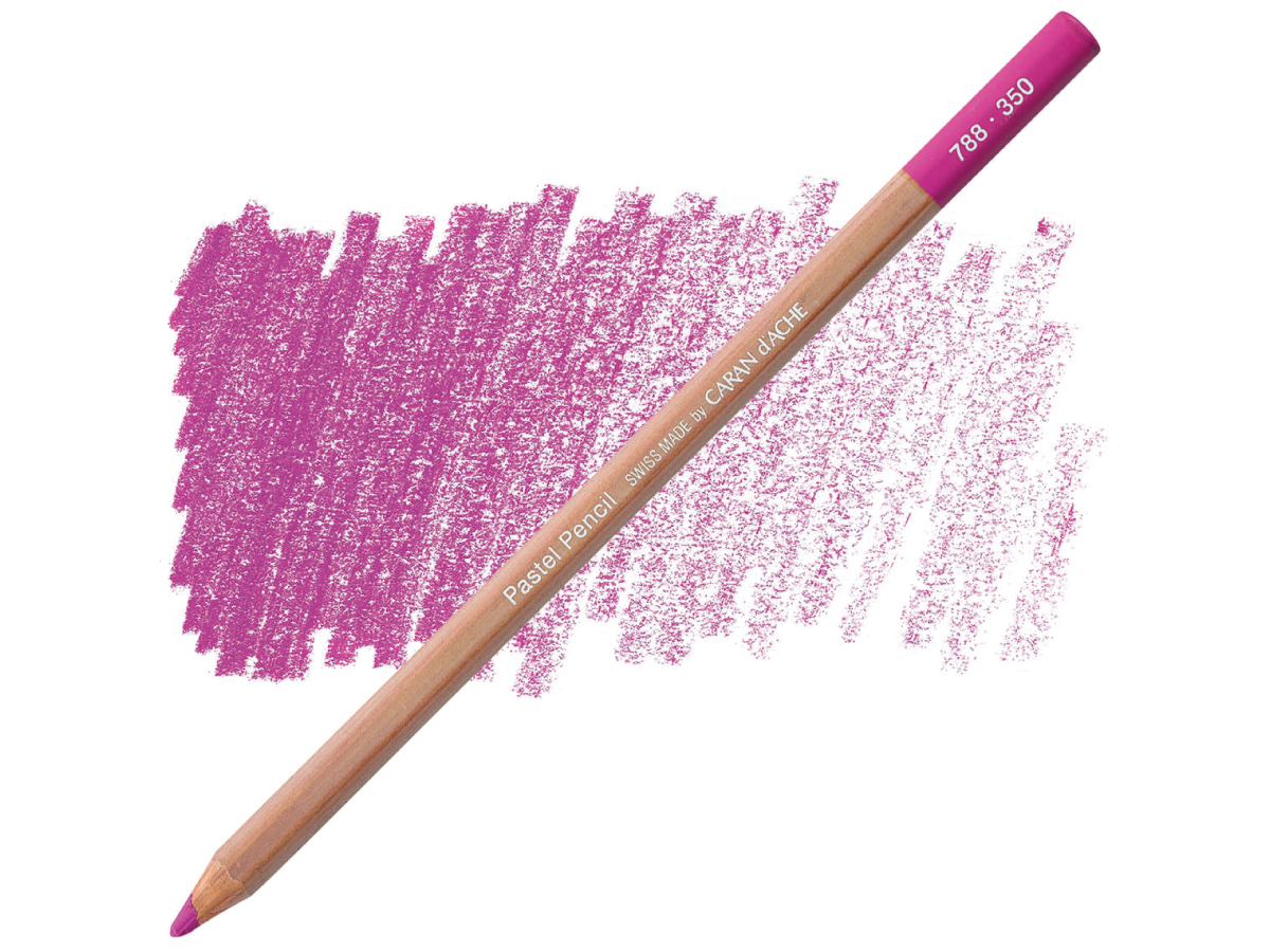 350 Purplish Red Pastel Potlood Caran D'Ache
