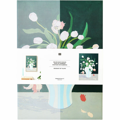 Schilderen op nummer - Boek Rico design bloemen