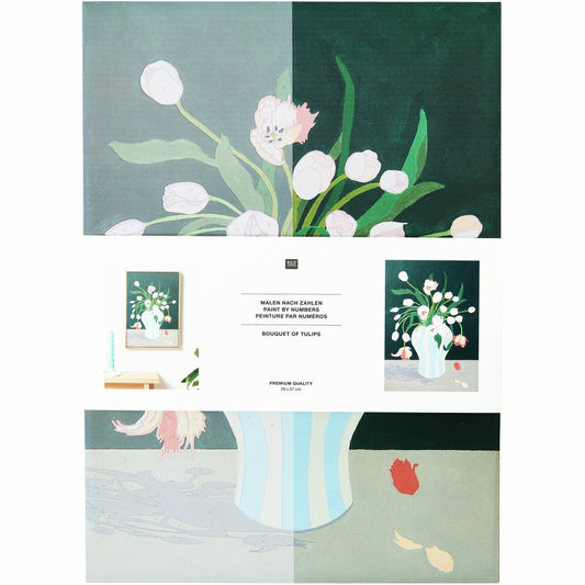 Schilderen op nummer - Boek Rico design bloemen