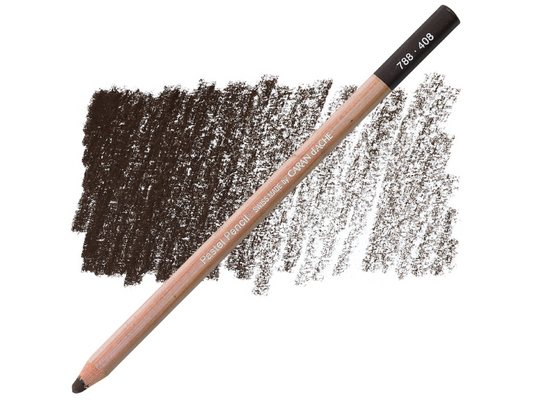 408 Dark Sepia Pastel Potlood Caran D'Ache