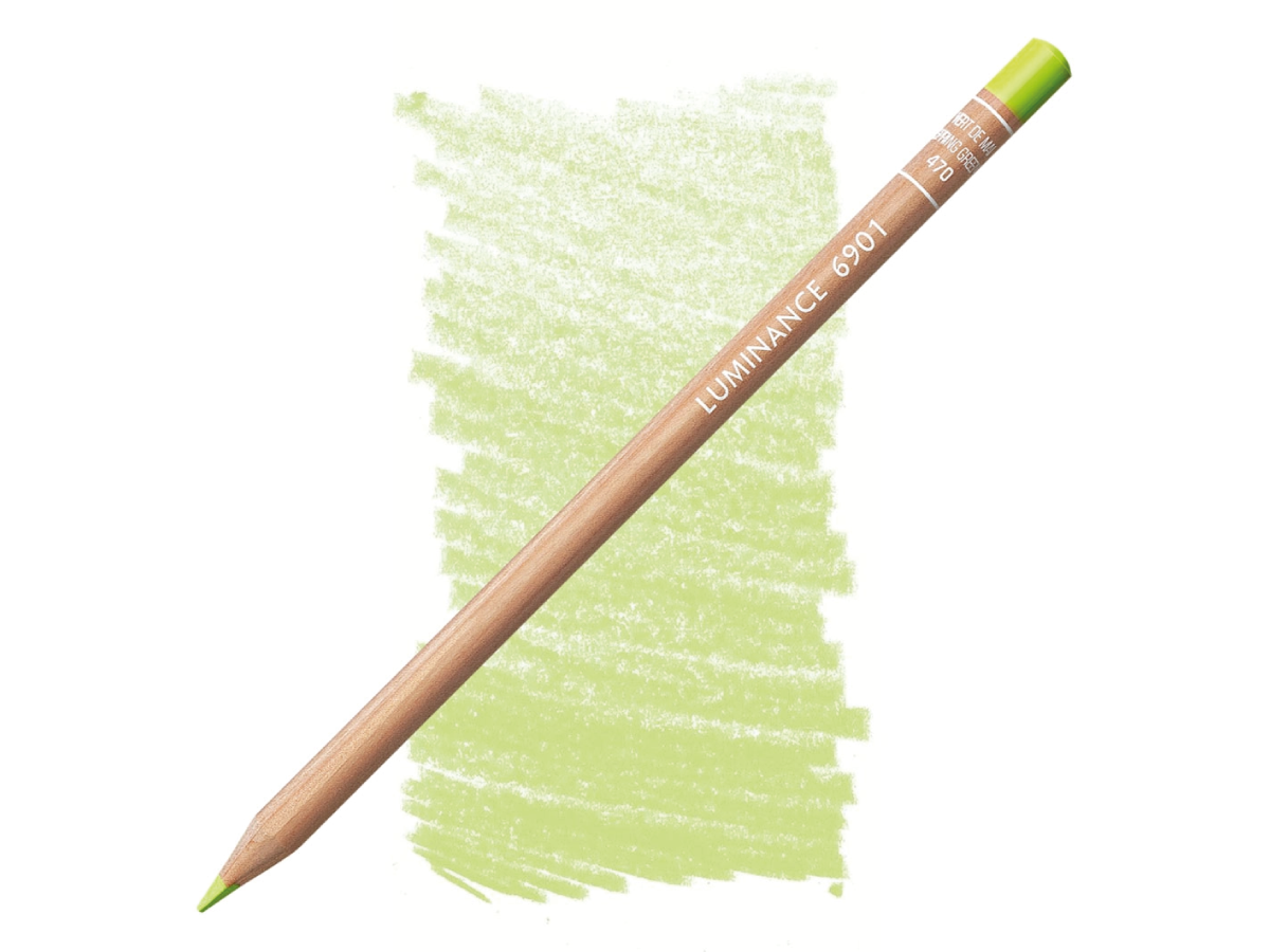 Luminance  SPRING GREEN 470 Kleurpotlood Caran d'ache