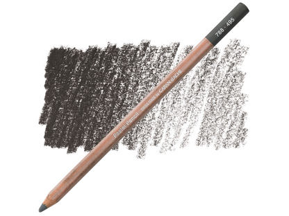 495 Slate Grey Pastel Potlood Caran D'Ache