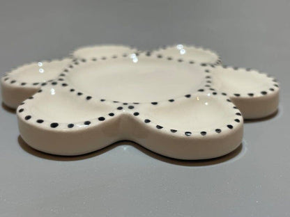 Porselein Rozet Palet, handgemaakt keramisch, aquarelpalet, Muddy Ceramic