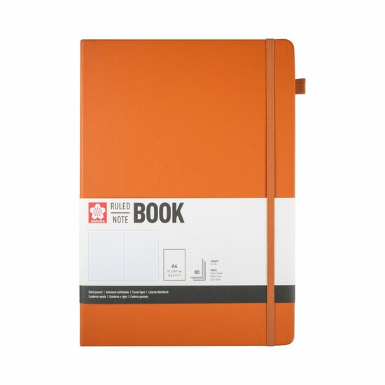 Dummy Amber A4 80 vellen lined Sakura