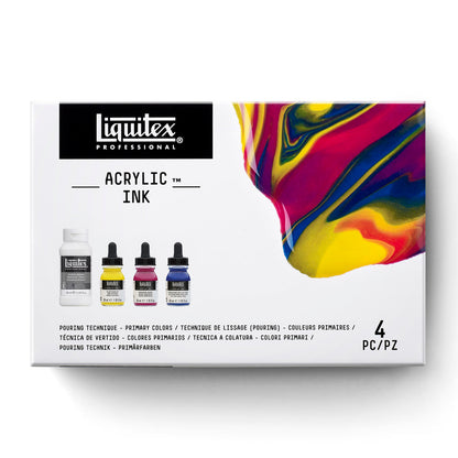 Liquitex Ink! set primaire kleuren
