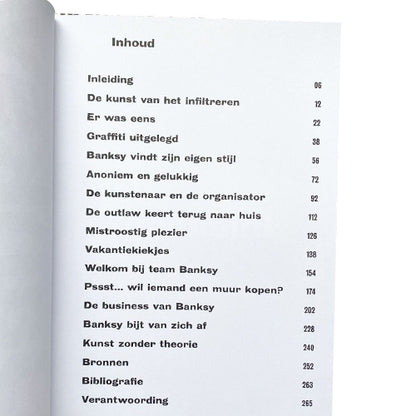 De man achter de muur - Banksy - Boek