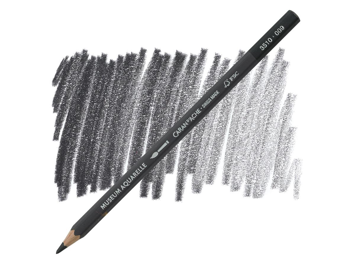 Black 09 museum aquarel Caran D'Ache