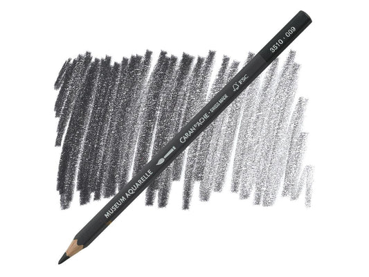 Black 09 museum aquarel Caran D'Ache