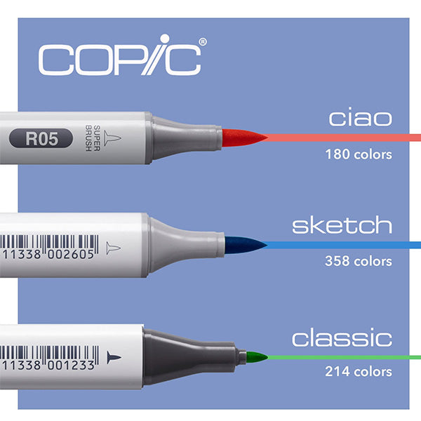 COPIC sketch 72 stuks Set A CopicSet – Copic-Markers