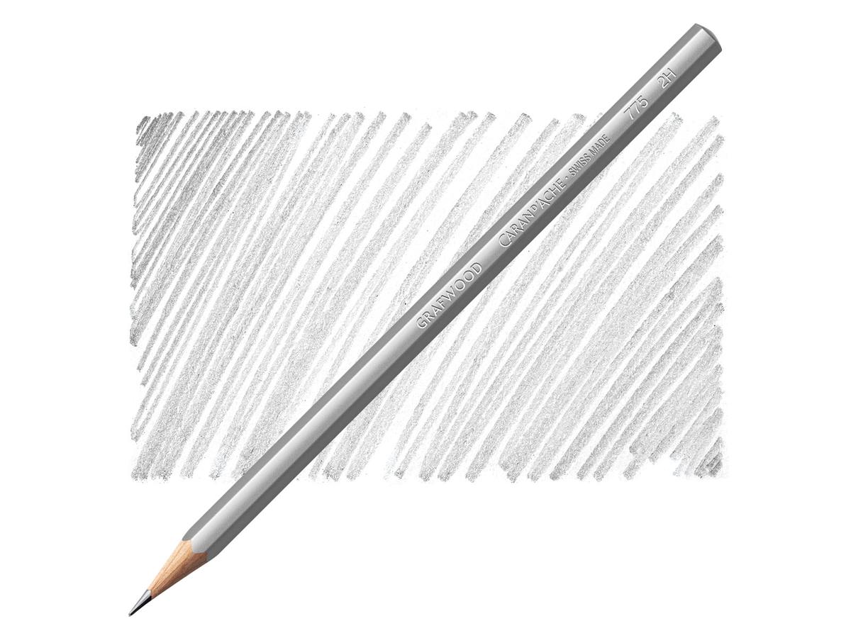 Caran D'Ache 2H GRAFWOOD grafiet potlood