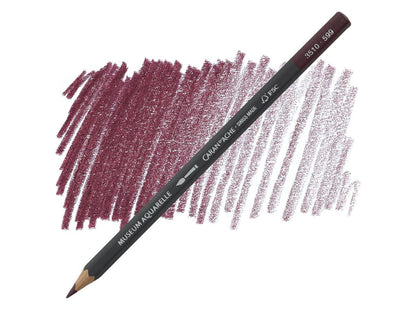 Crimson Augbergine 599 museum aquarel Caran D'Ache