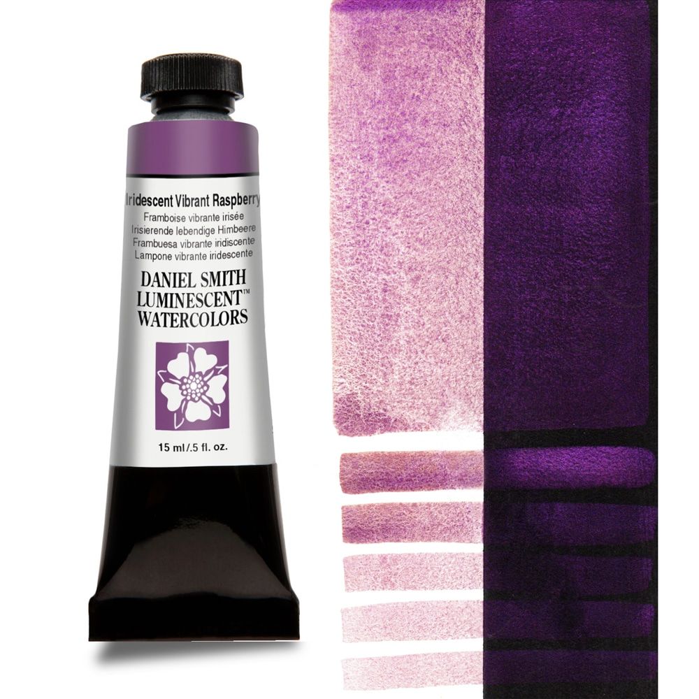 Daniel Smith Watercolor Iridescent Vibrant Raspberry