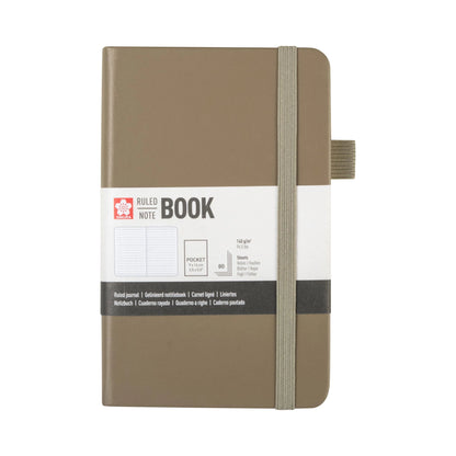 Dummy Sintel Bruin/groen 9x14 80 vellen lined Sakura