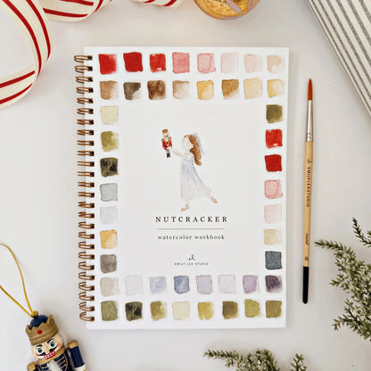 Aquarelverf werkboek - Nutcracker- emily lex studio watercolor workbook