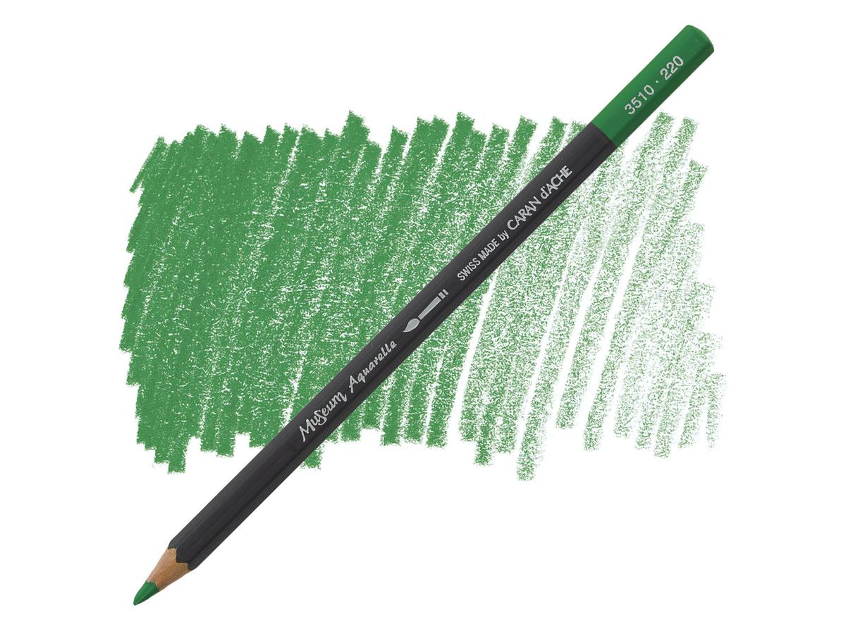 Gras green 220 museum aquarel Caran D'Ache