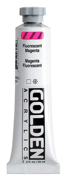 Heavy Body  4625 S5 Fluorescent Magenta Golden 59 ml