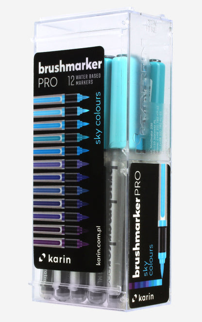 Brushmarker PRO 12 "Sky colours" set Karin