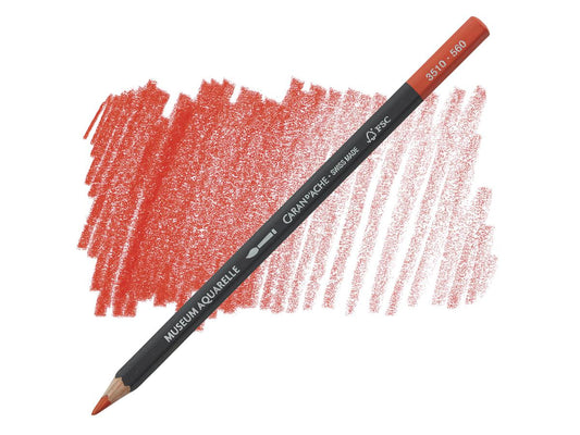 Light Cadmium Red 560 museum aquarel Caran D'Ache