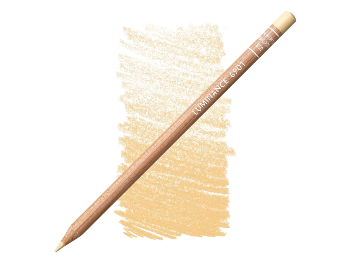 Luminance BROWN OCHRE 10% 832 Kleurpotlood Caran d'ache
