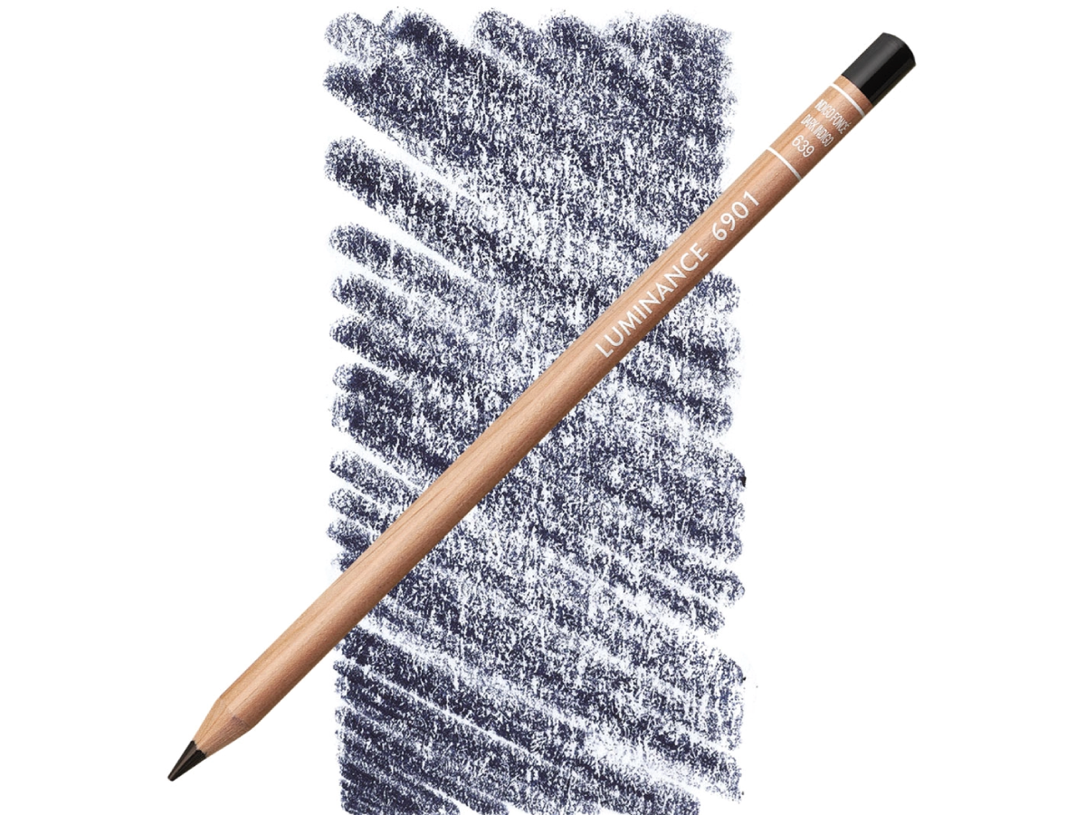 Luminance Dark Indigo 639 Kleurpotlood Caran d'ache