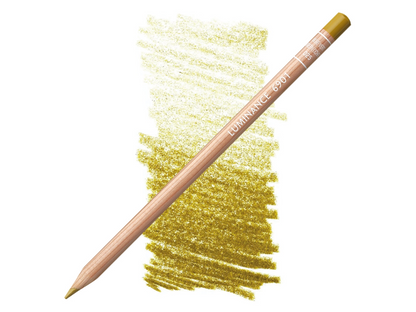 Luminance  GREEN OCHRE  025 Kleurpotlood Caran d'ache