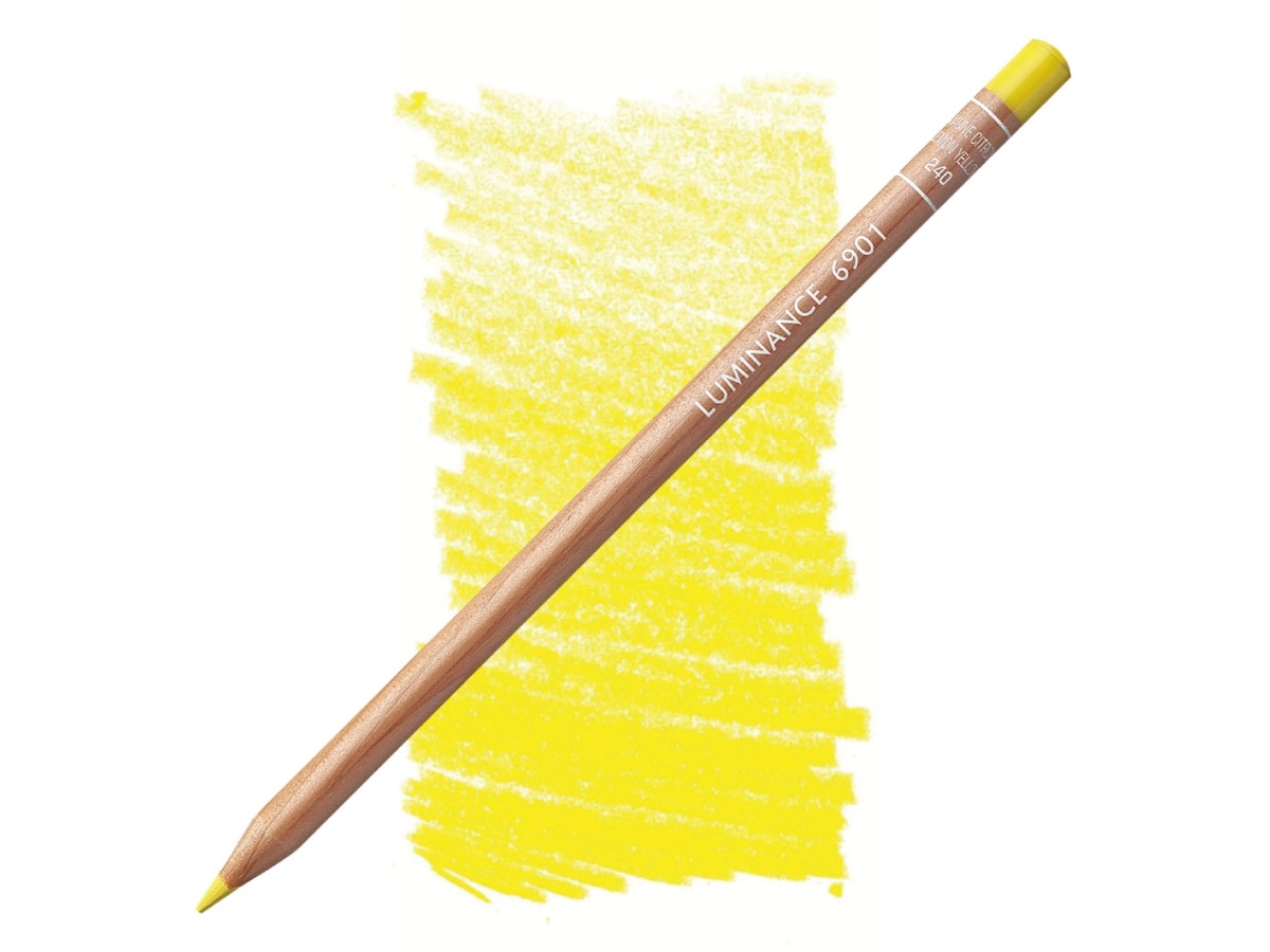 Luminance  LEMON YELLOW  240 Kleurpotlood Caran d'ache