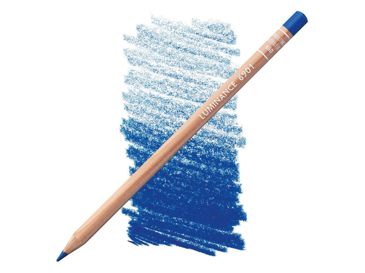 Luminance MID.COBALT BLUE 660 Kleurpotlood Caran d'ache