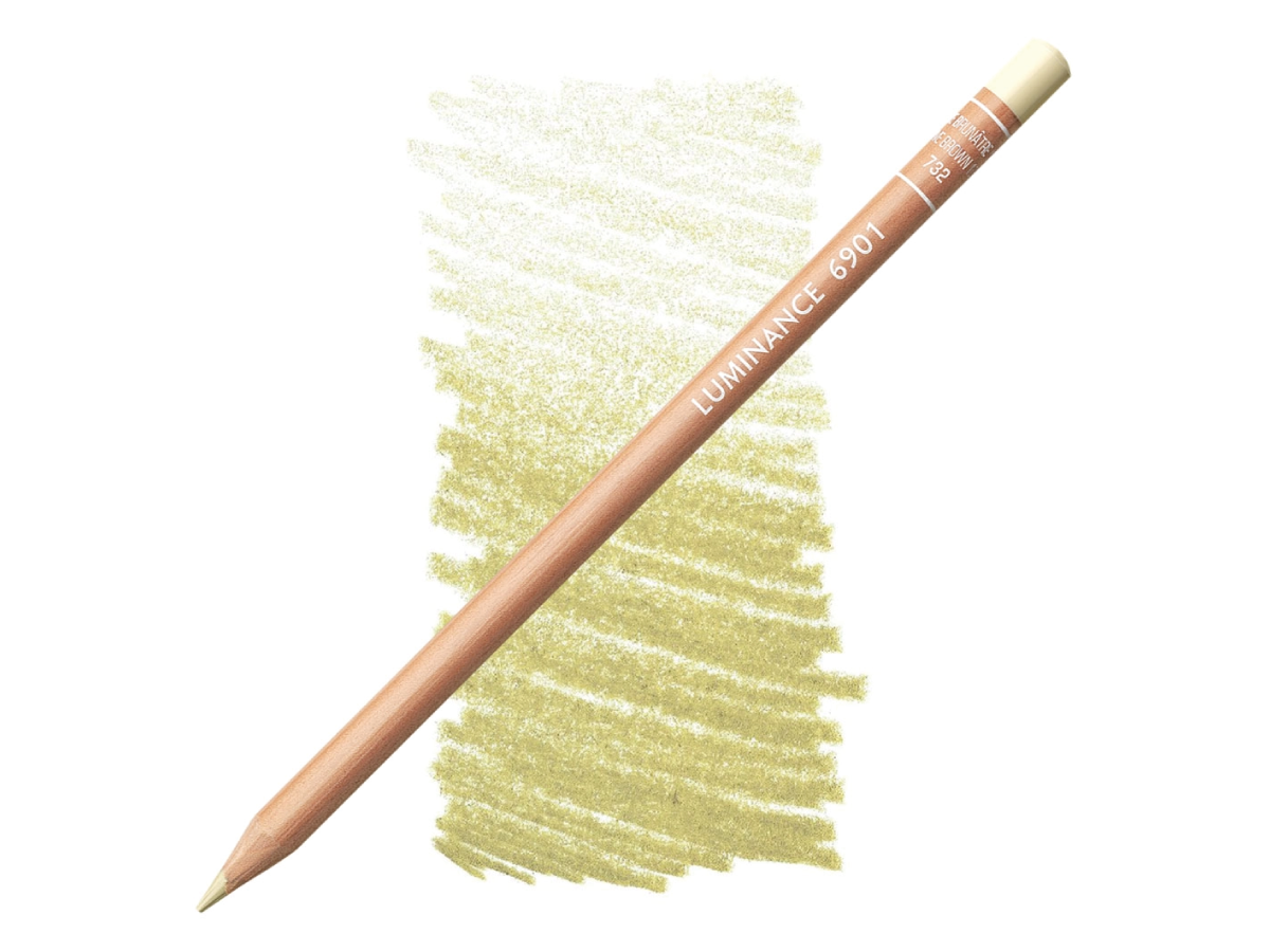 Luminance OLIVE BROWN 10% 732 Kleurpotlood Caran d'ache