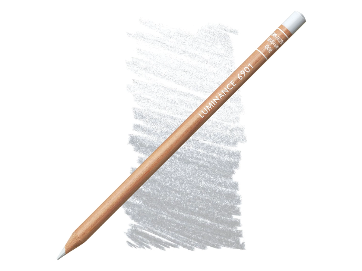Luminance SILVER GREY  002 Kleurpotlood Caran d'ache