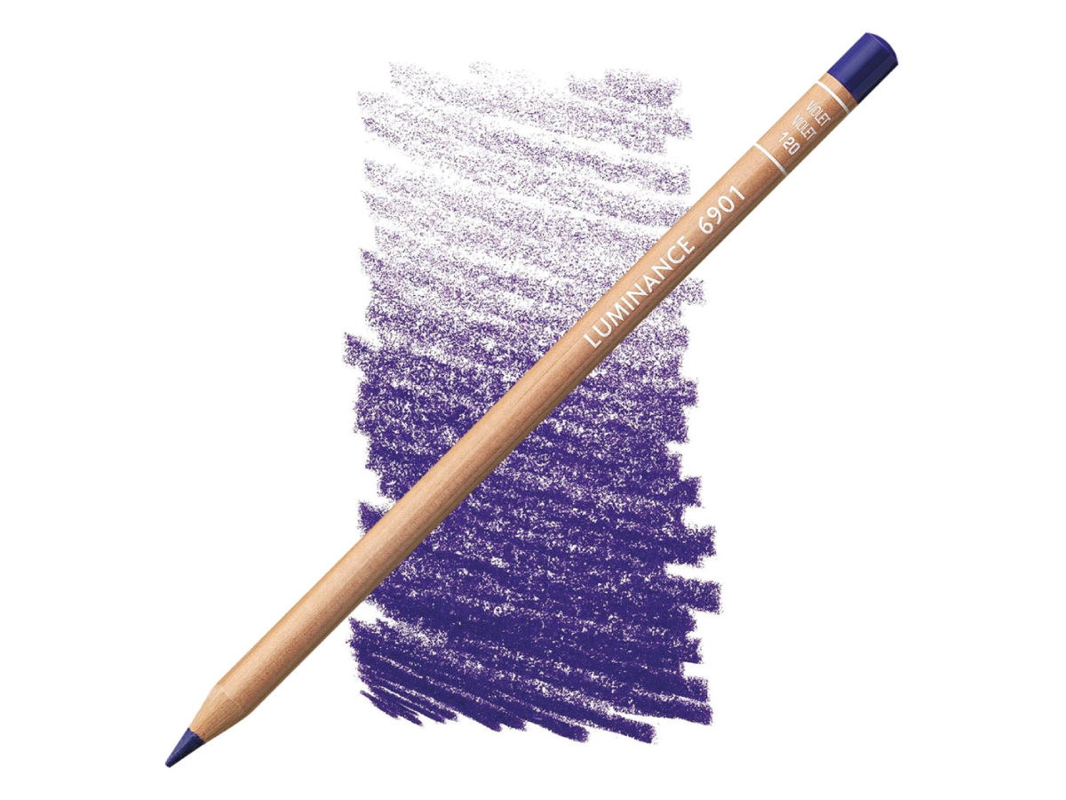 Luminance  VIOLET  120 Kleurpotlood Caran d'ache