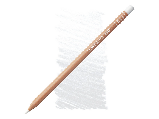 Luminance  WHITE  001 Kleurpotlood Caran d'ache