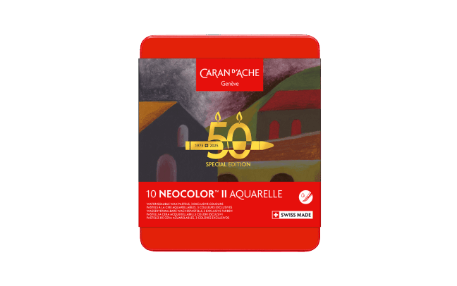 Neocolor special edition dark set 10 Caran d'ache