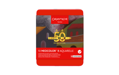 Neocolor special edition dark set 10 Caran d'ache